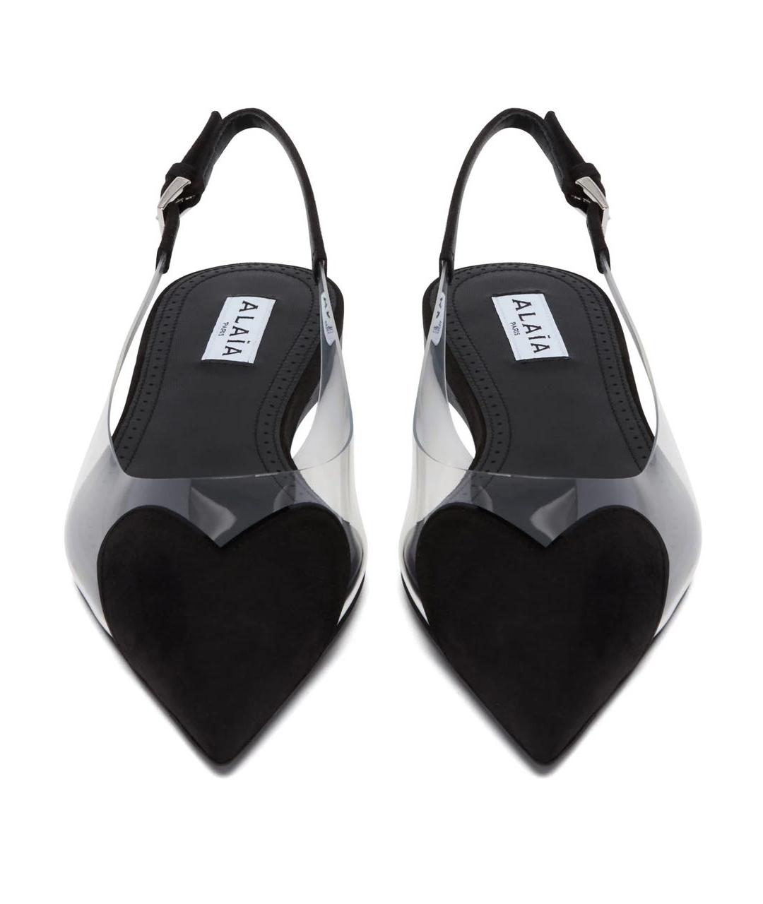 ALAIA Черные замшевые балетки, фото 3