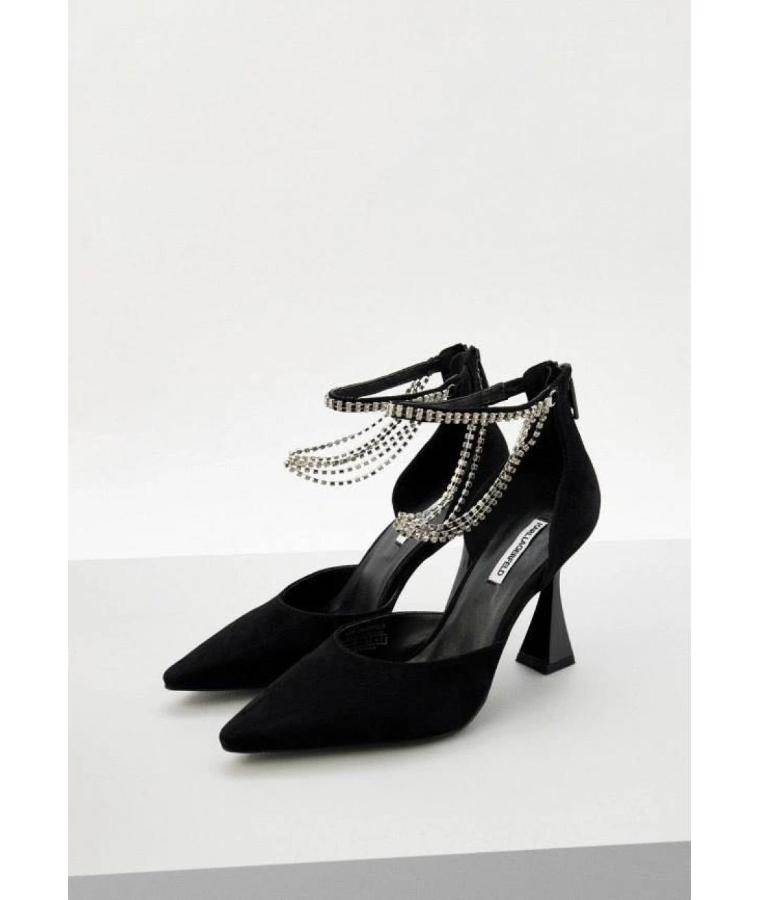 KARL LAGERFELD Черные замшевые туфли, фото 2