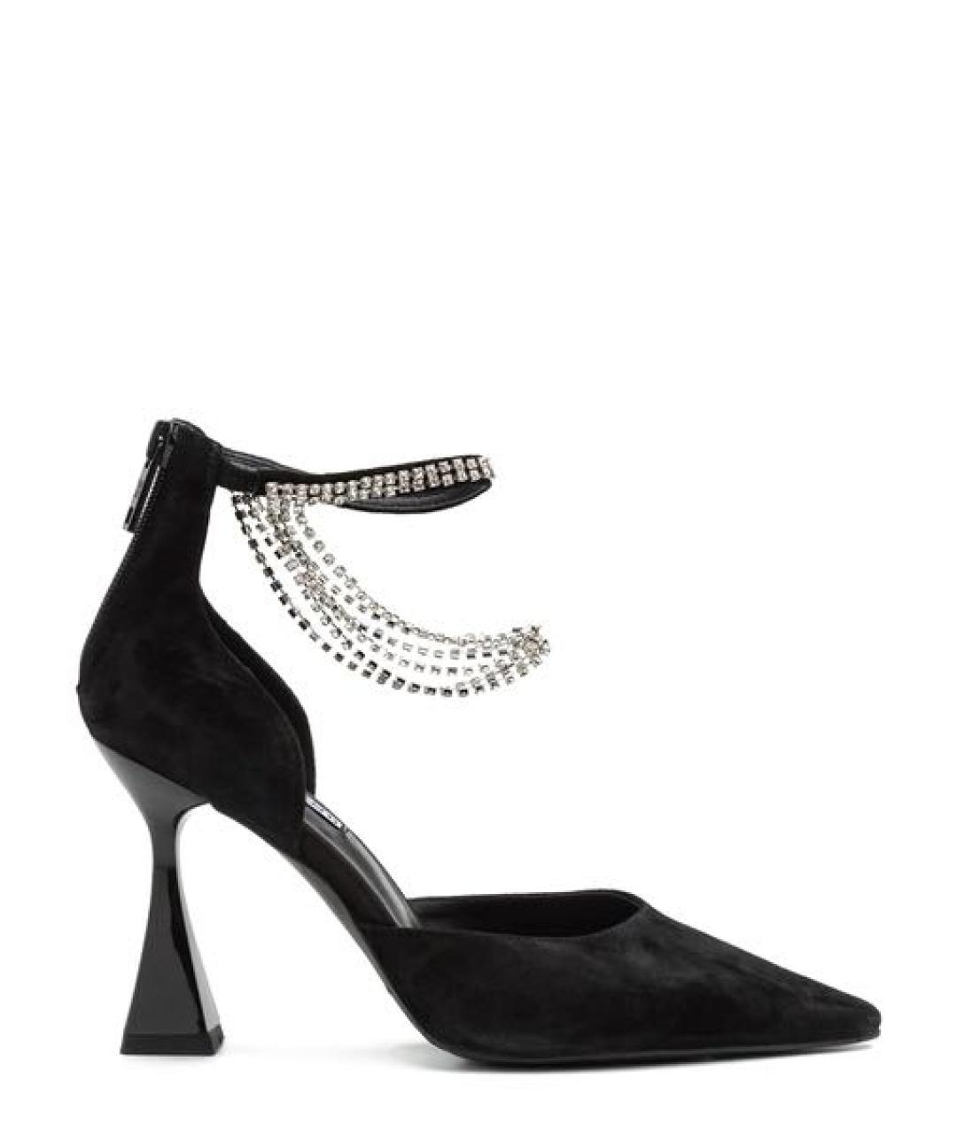 KARL LAGERFELD Черные замшевые туфли, фото 6