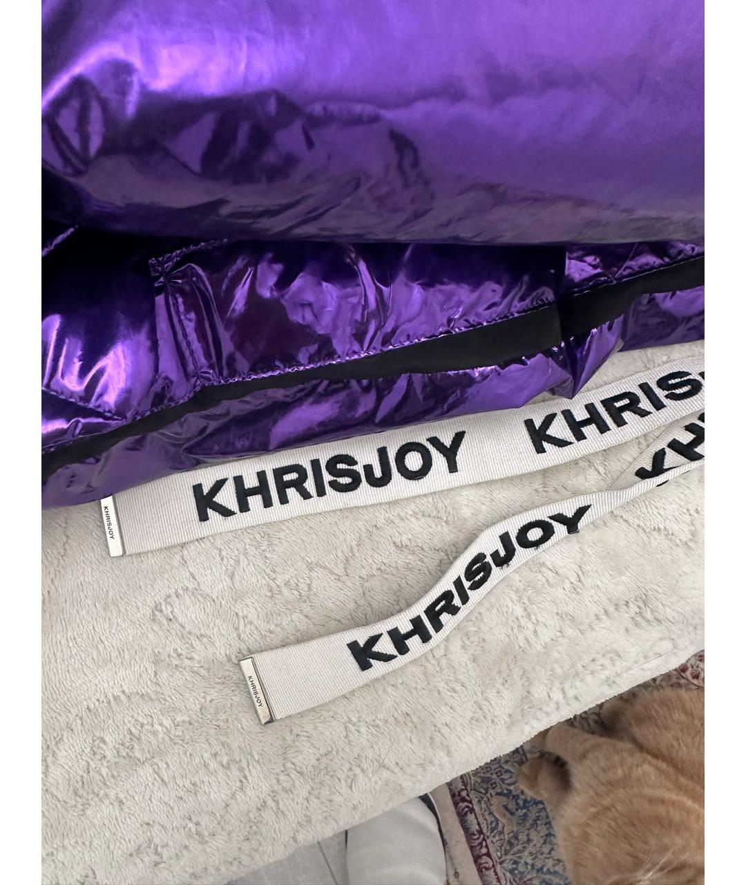 KHRISJOY Фиолетовая куртка, фото 4