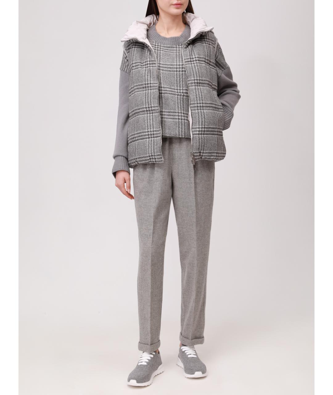 KITON Серый жилет, фото 2