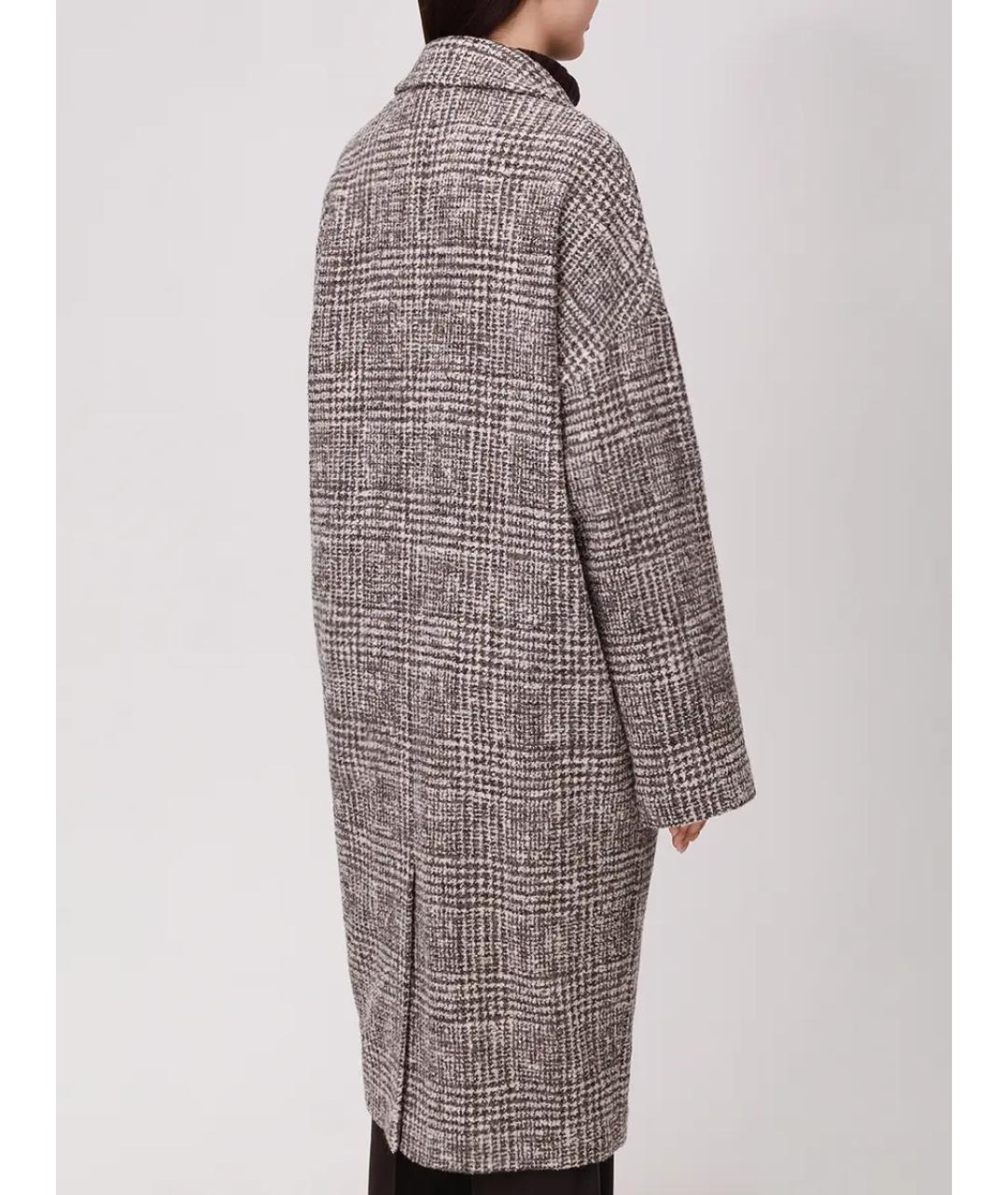 KITON Коричневое шерстяное пальто, фото 3