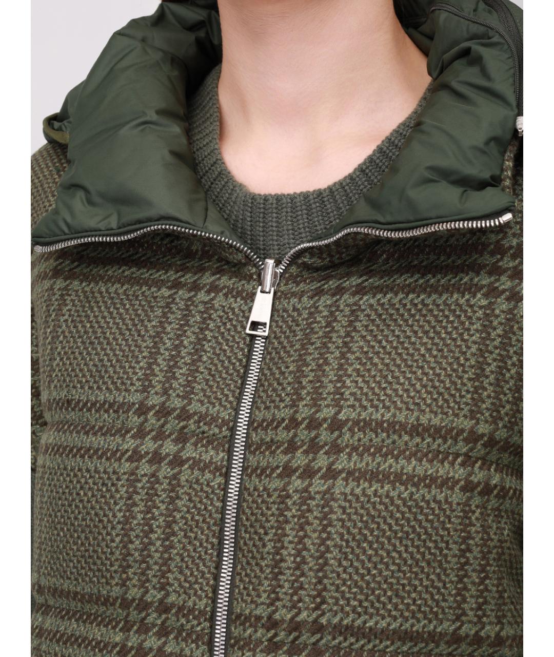 KITON Зеленый жилет, фото 5