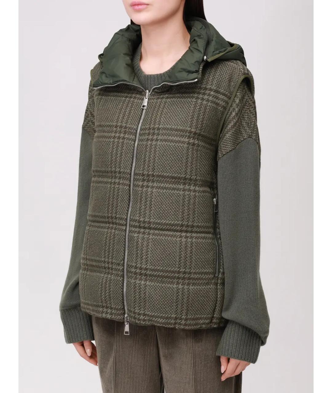 KITON Зеленый жилет, фото 4