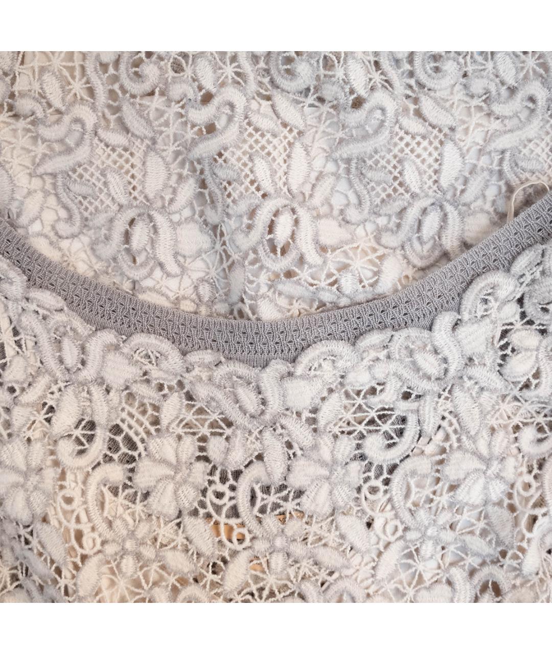 ERMANNO SCERVINO Бежевое шерстяное повседневное платье, фото 3