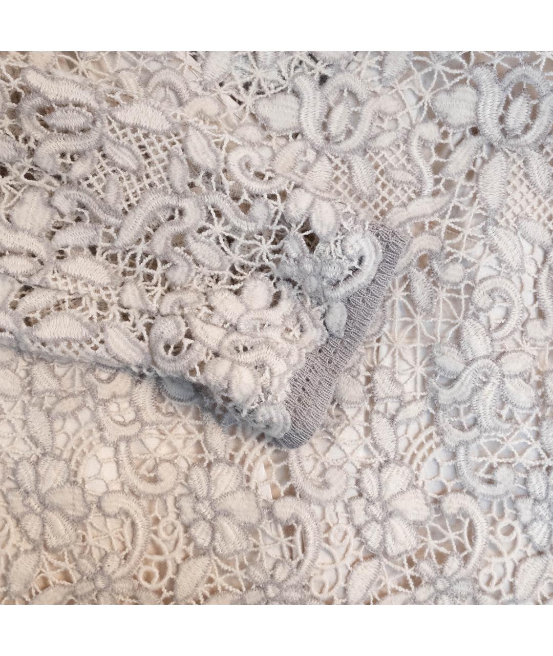 ERMANNO SCERVINO Бежевое шерстяное повседневное платье, фото 4