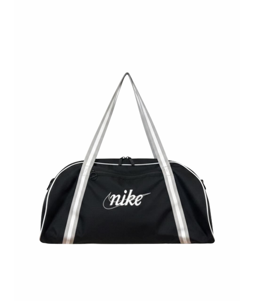 NIKE Черная тканевая дорожная/спортивная сумка, фото 1