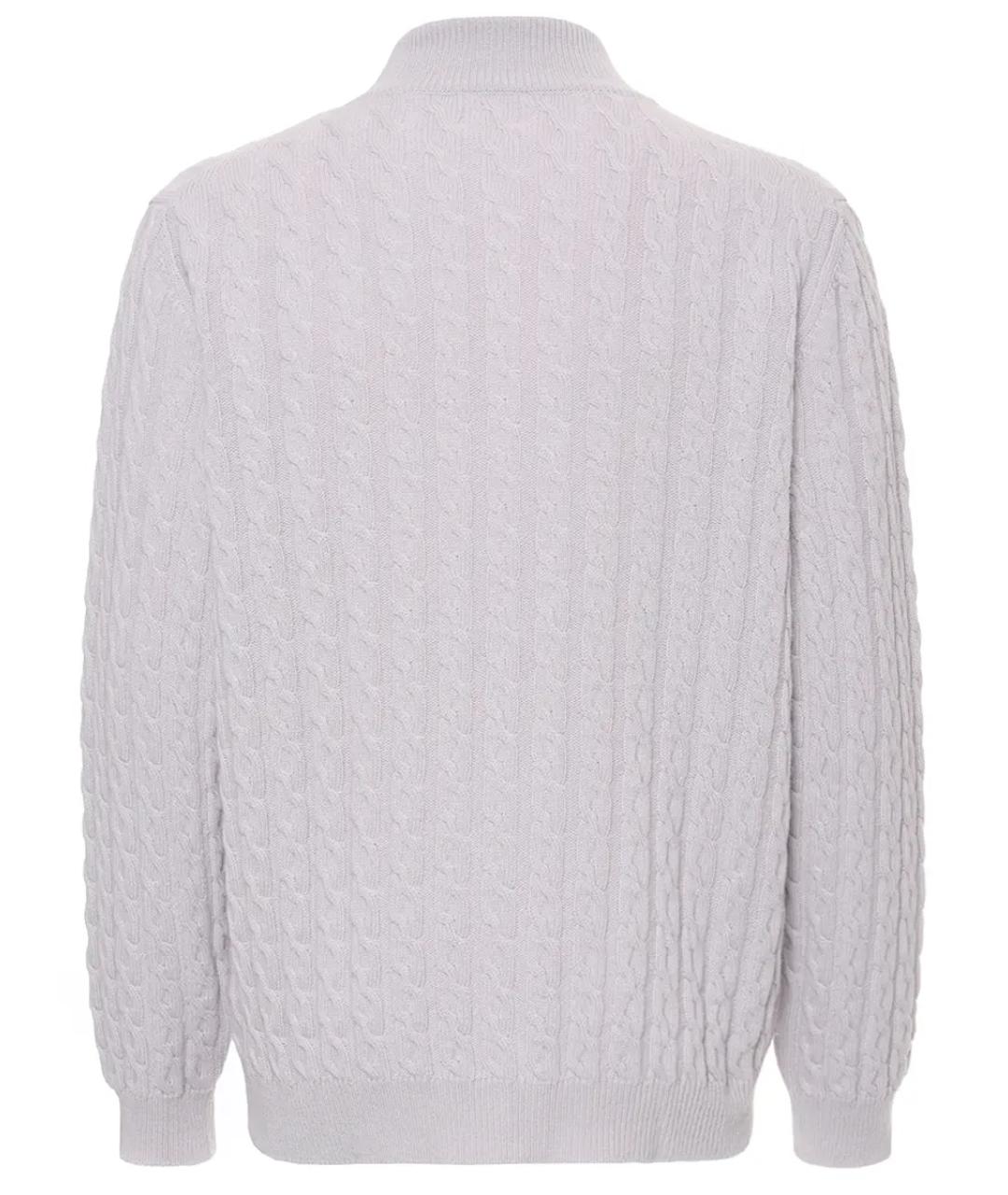 KITON Серый кашемировый кардиган, фото 2