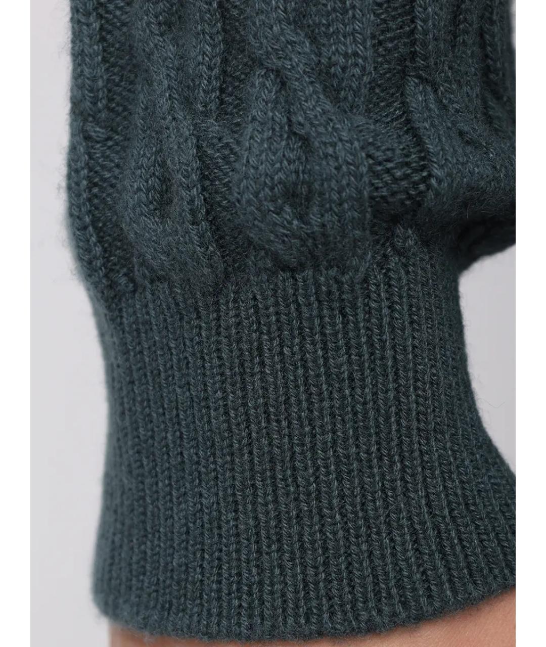 KITON Зеленый кашемировый кардиган, фото 6