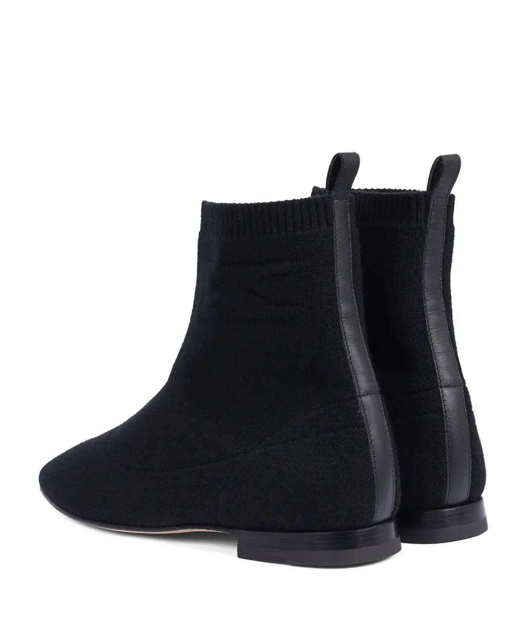 KITON Черные полусапоги, фото 4