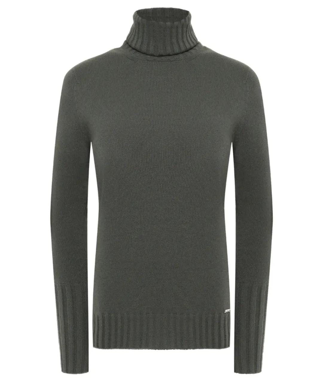 KITON Зеленая кашемировая водолазка, фото 1