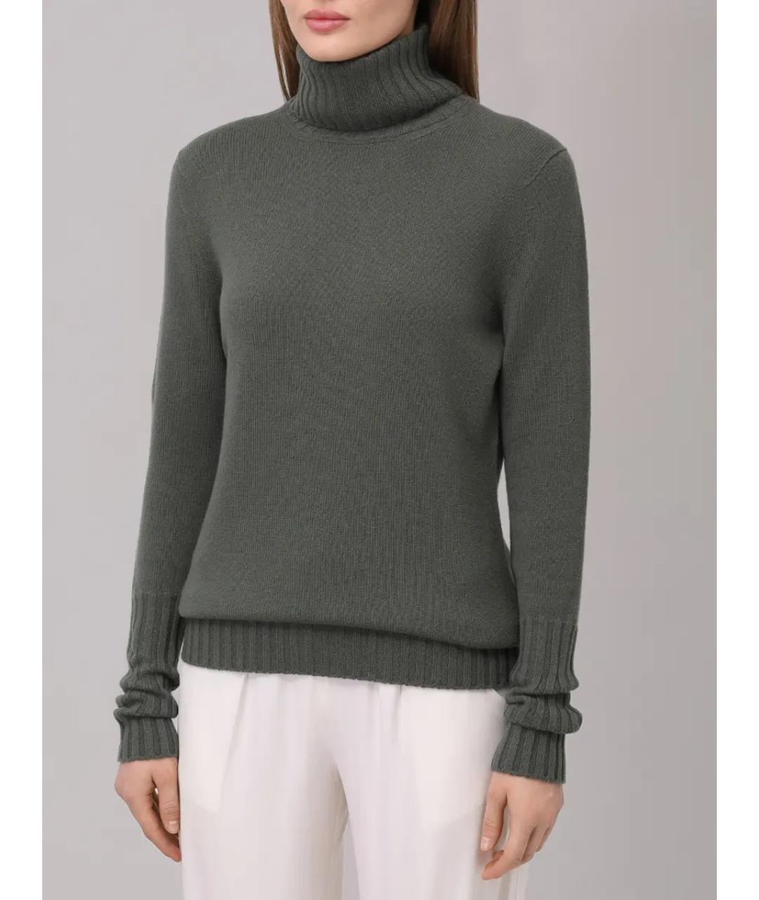 KITON Зеленая кашемировая водолазка, фото 4