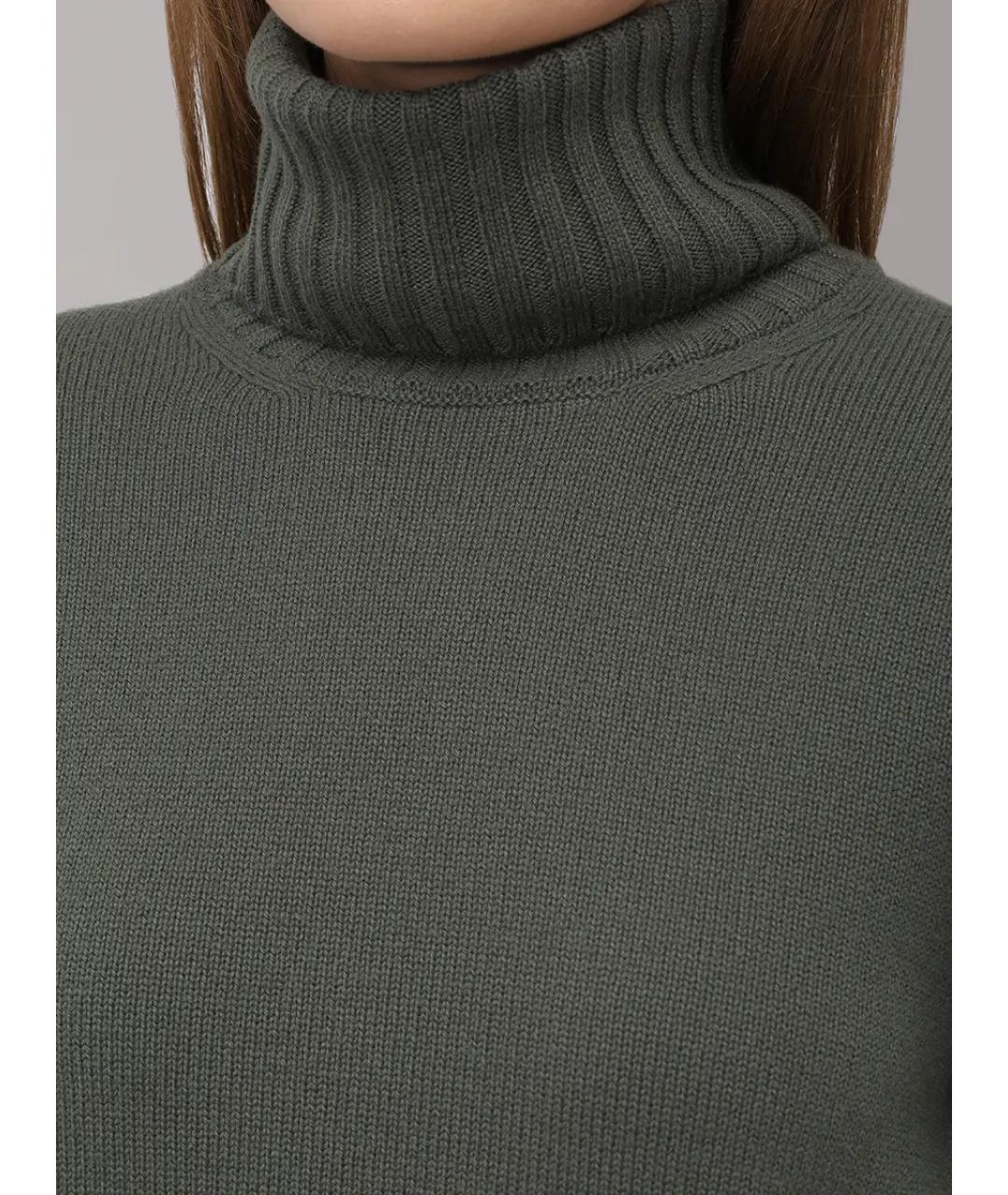 KITON Зеленая кашемировая водолазка, фото 5