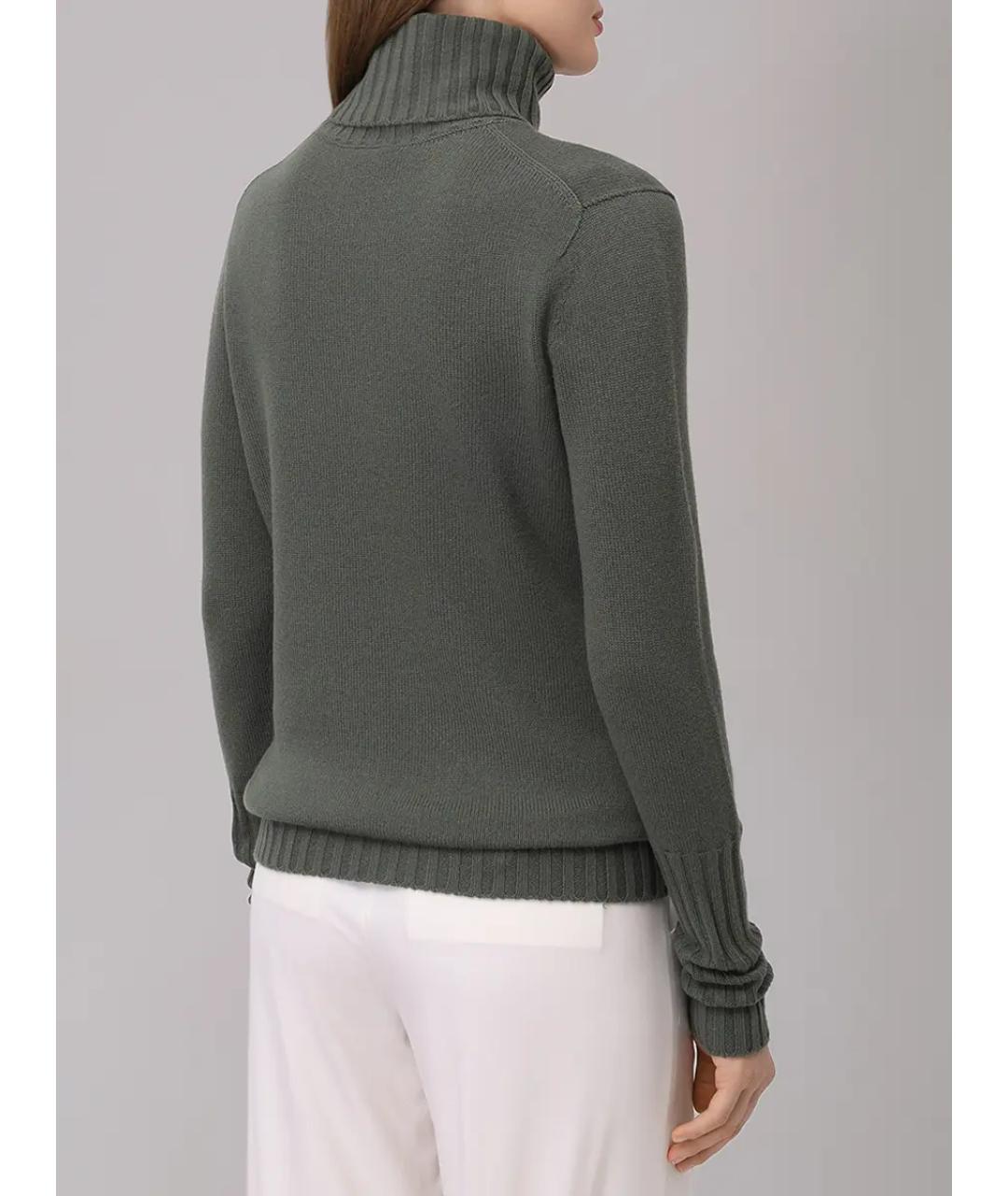 KITON Зеленая кашемировая водолазка, фото 3