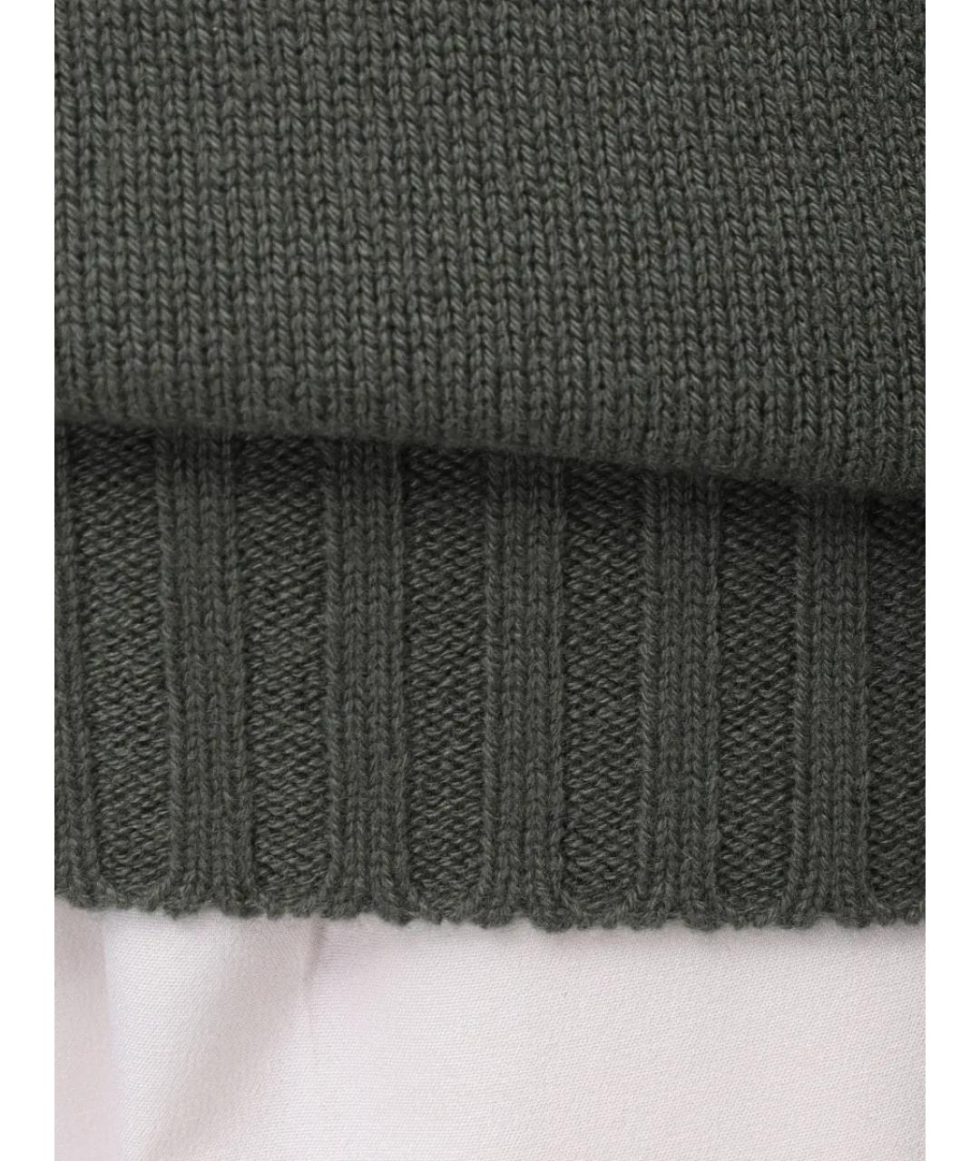 KITON Зеленая кашемировая водолазка, фото 6