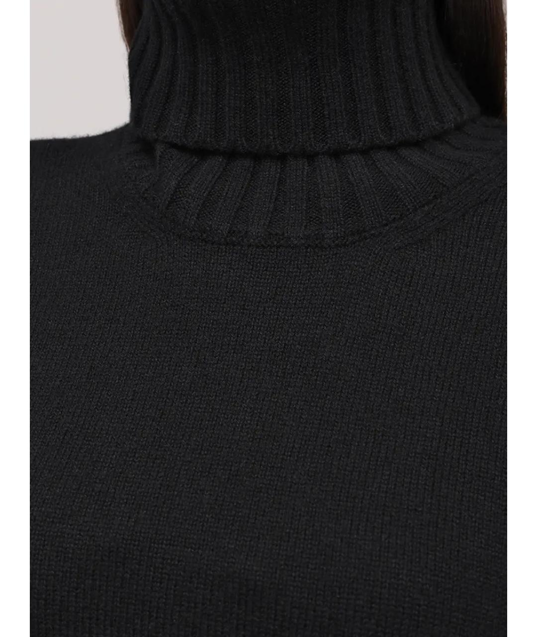 KITON Черная кашемировая водолазка, фото 5