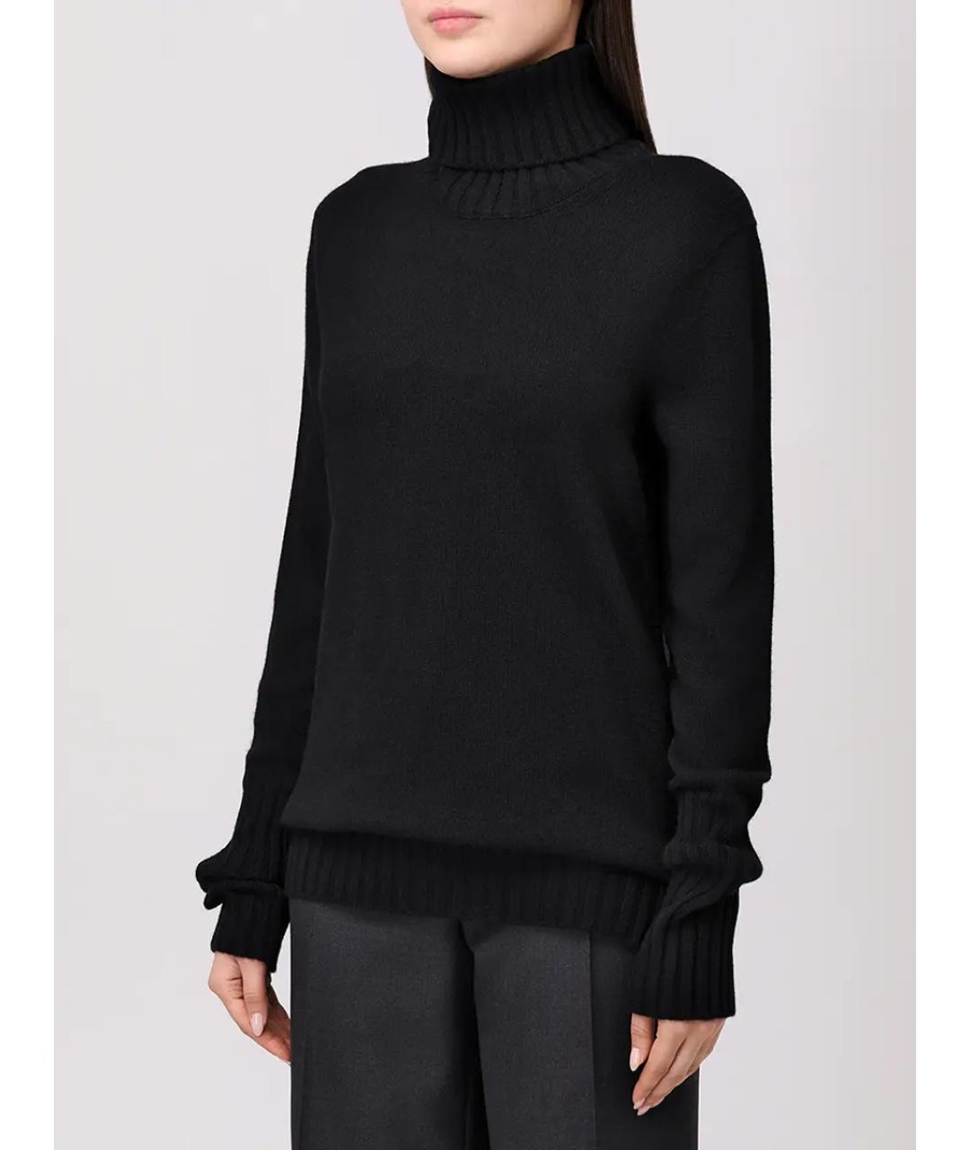 KITON Черная кашемировая водолазка, фото 4