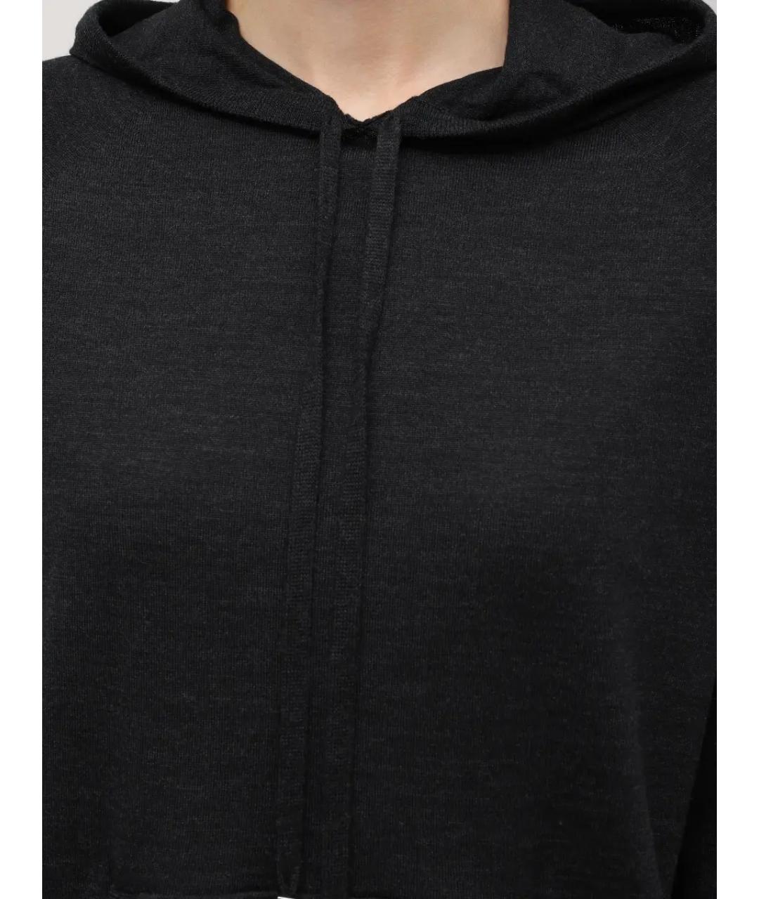 KITON Черный шерстяной джемпер / свитер, фото 5