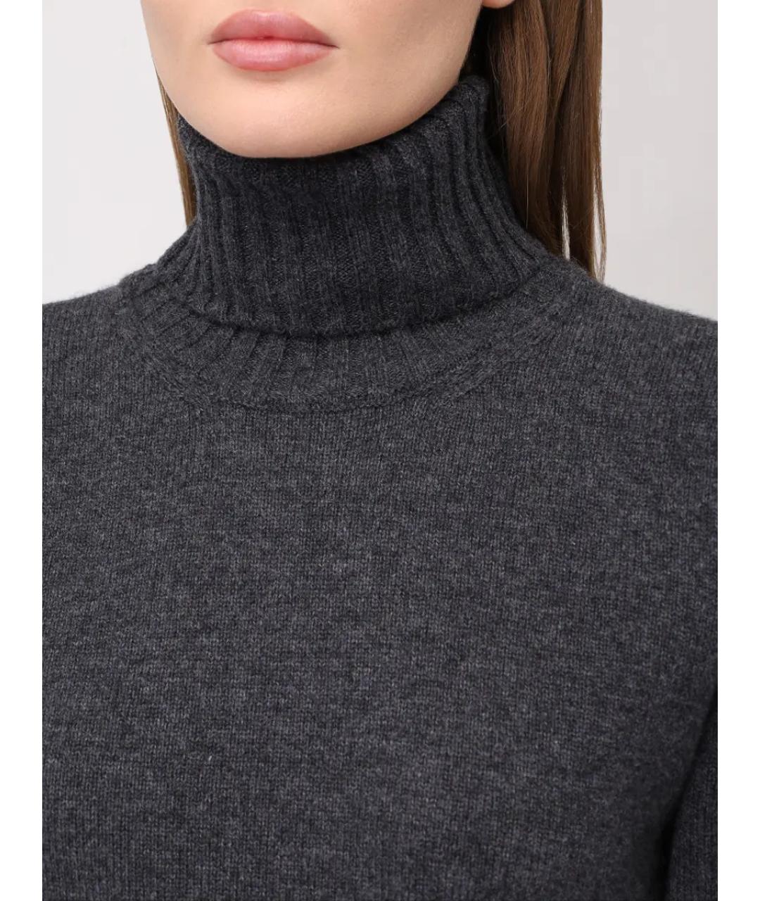 KITON Серая кашемировая водолазка, фото 5