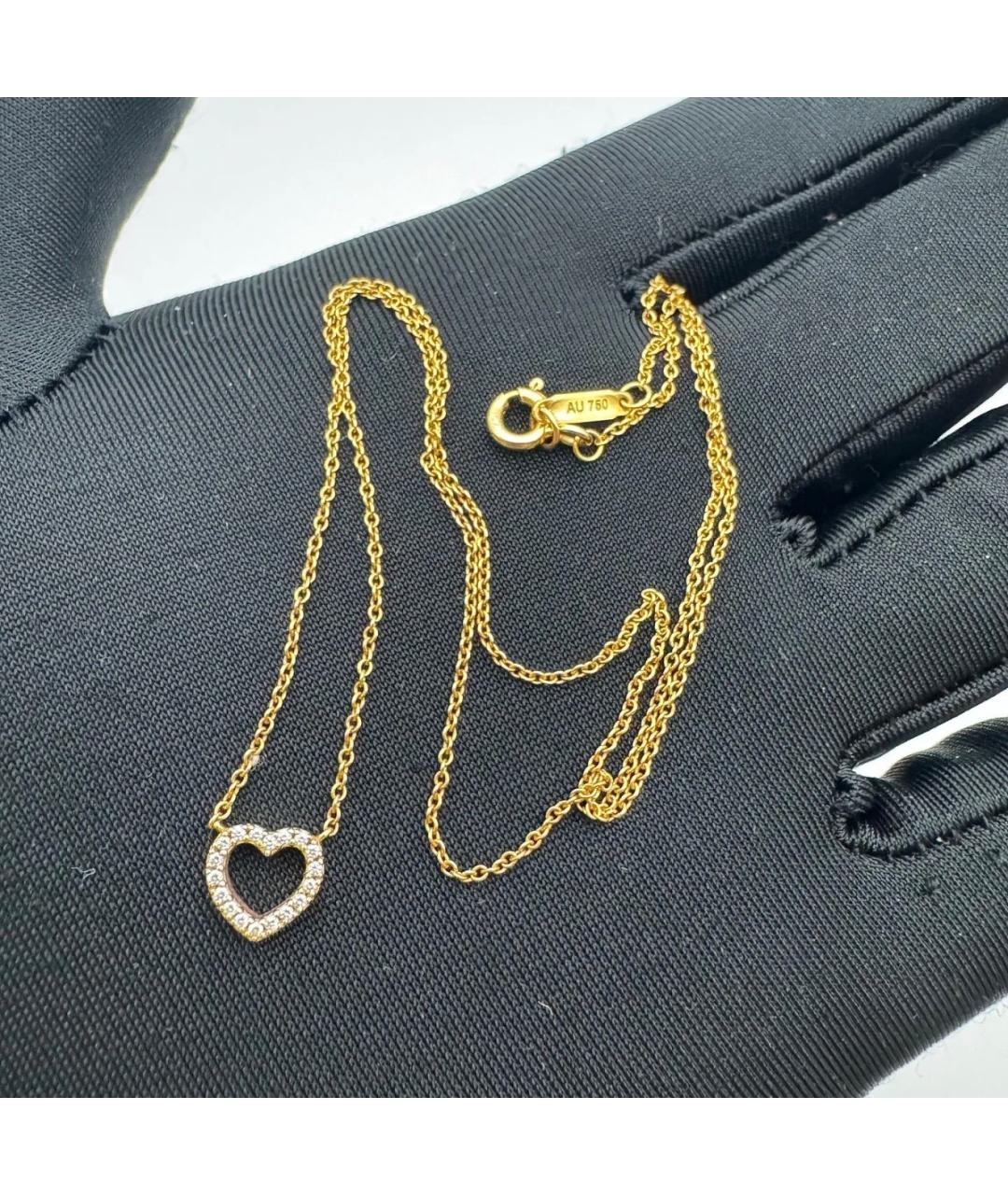 TIFFANY&CO Золотое колье из желтого золота, фото 5