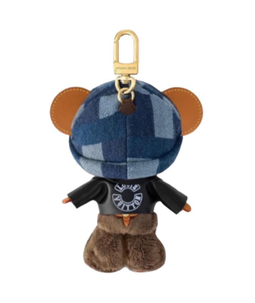 LOUIS VUITTON Коричневый брелок, фото 2