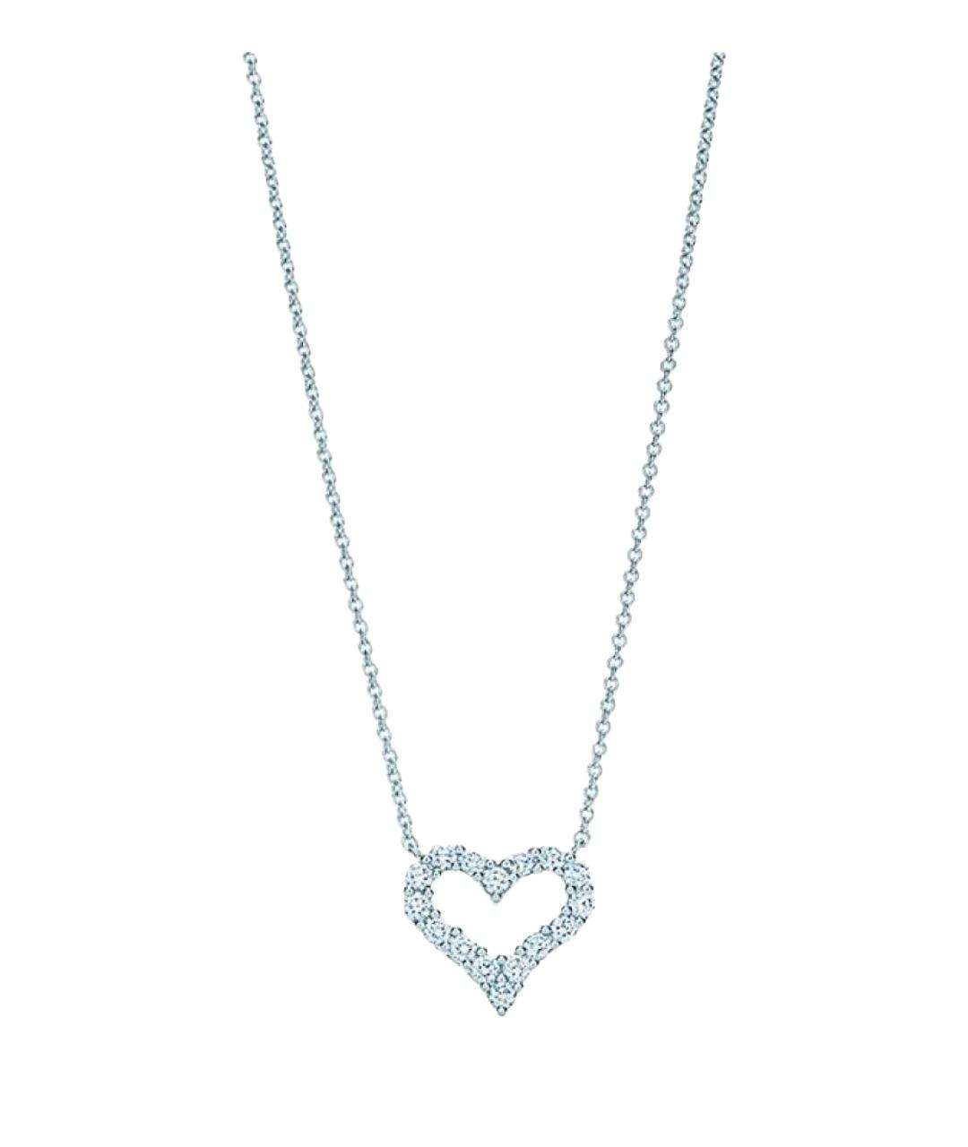 TIFFANY&CO Серебряное платиновое колье, фото 1