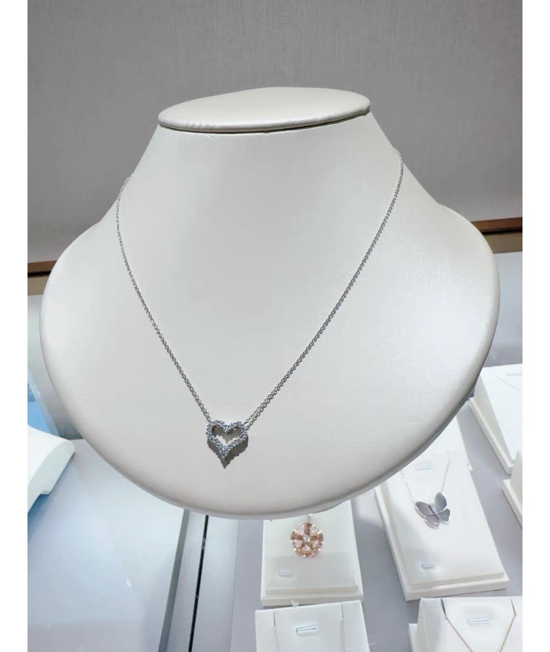 TIFFANY&CO Серебряное платиновое колье, фото 5