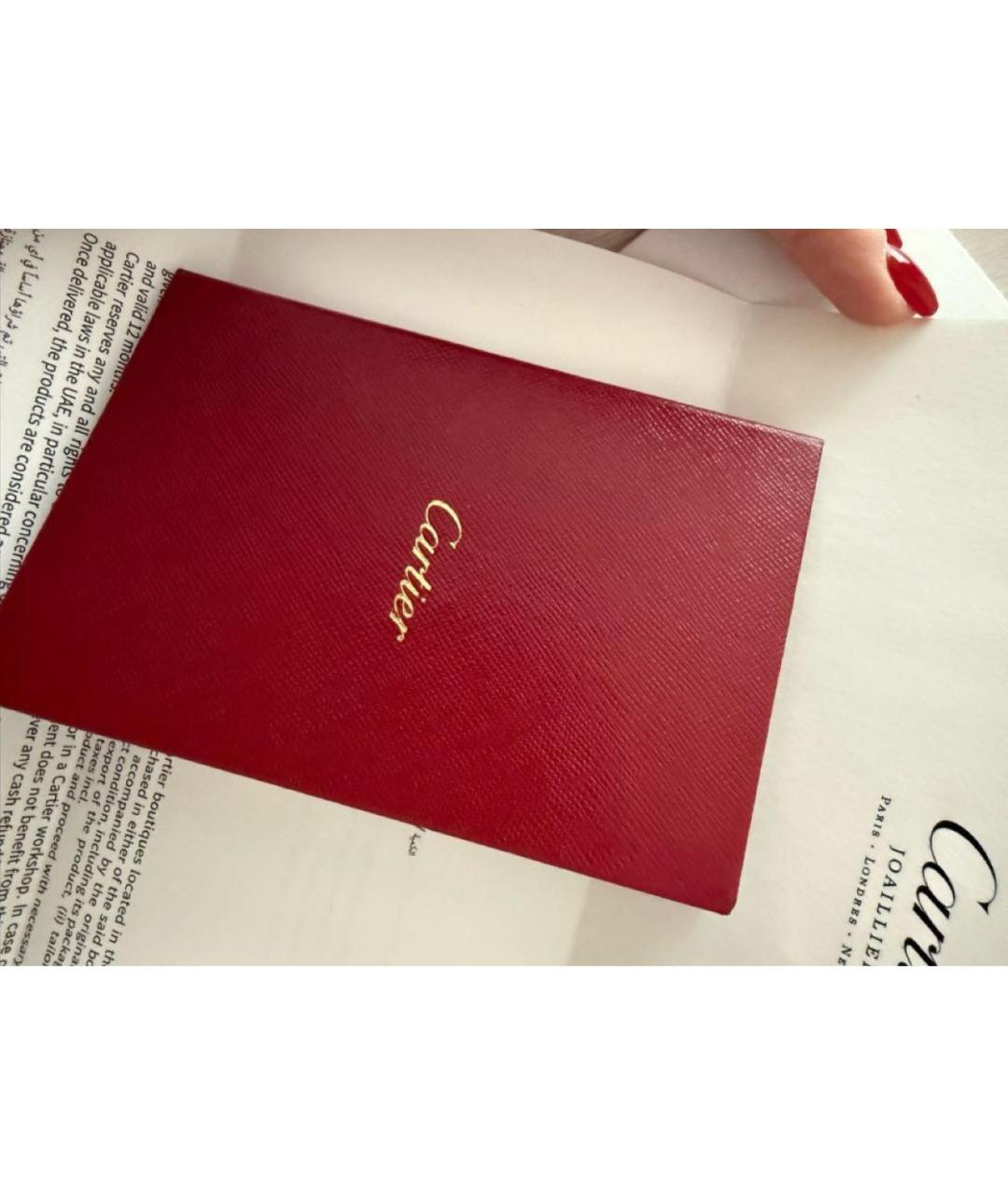 CARTIER Серебряное кольцо из белого золота, фото 7