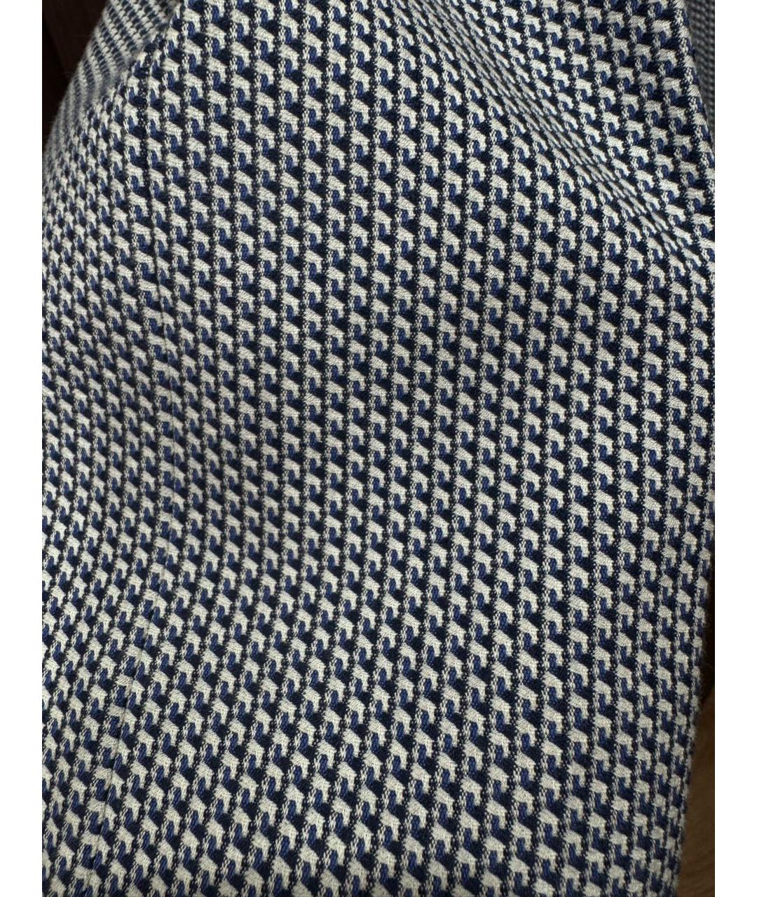 WEEKEND MAX MARA Хлопко-эластановые прямые брюки, фото 4