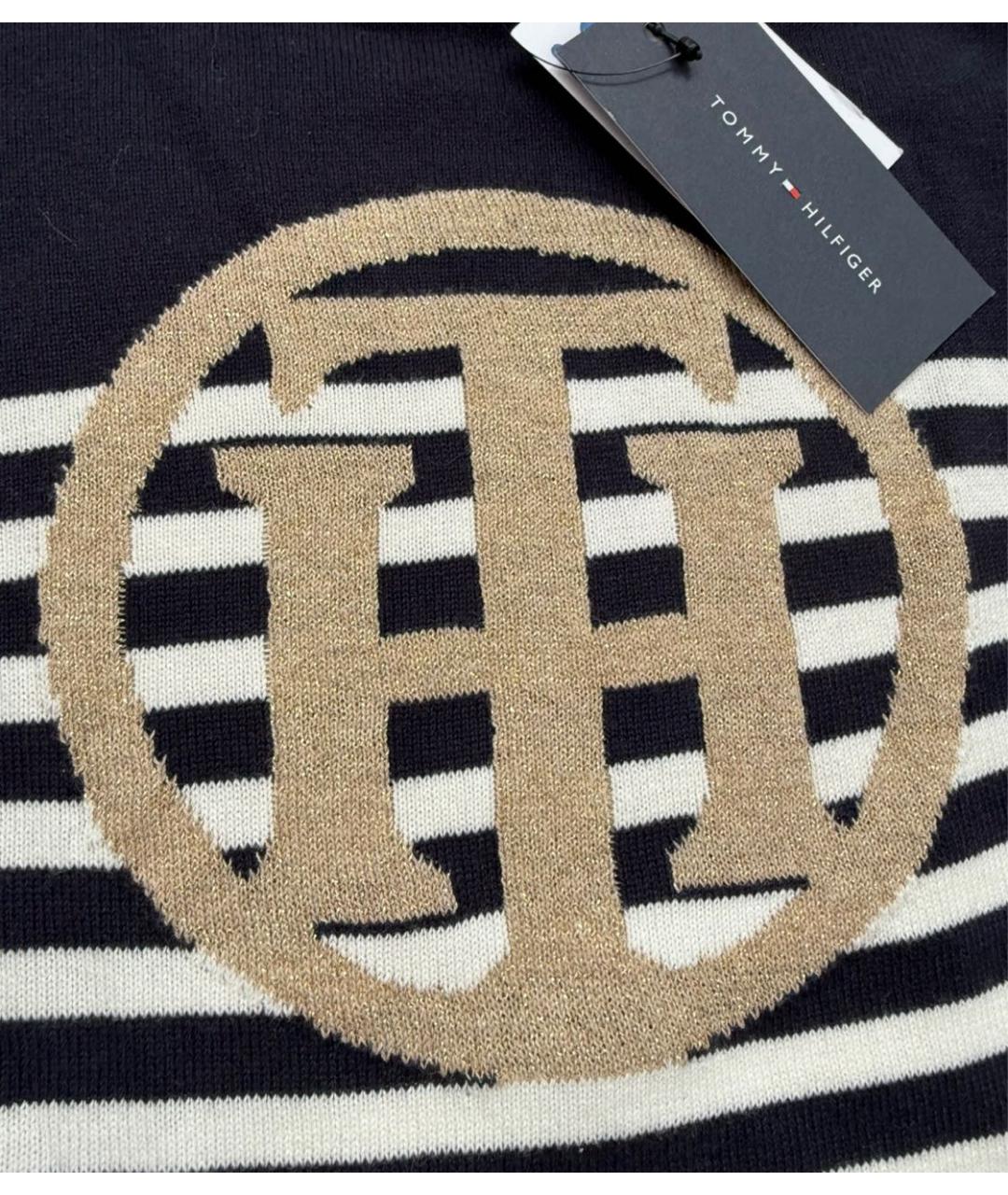 TOMMY HILFIGER Мульти хлопковый джемпер / свитер, фото 2