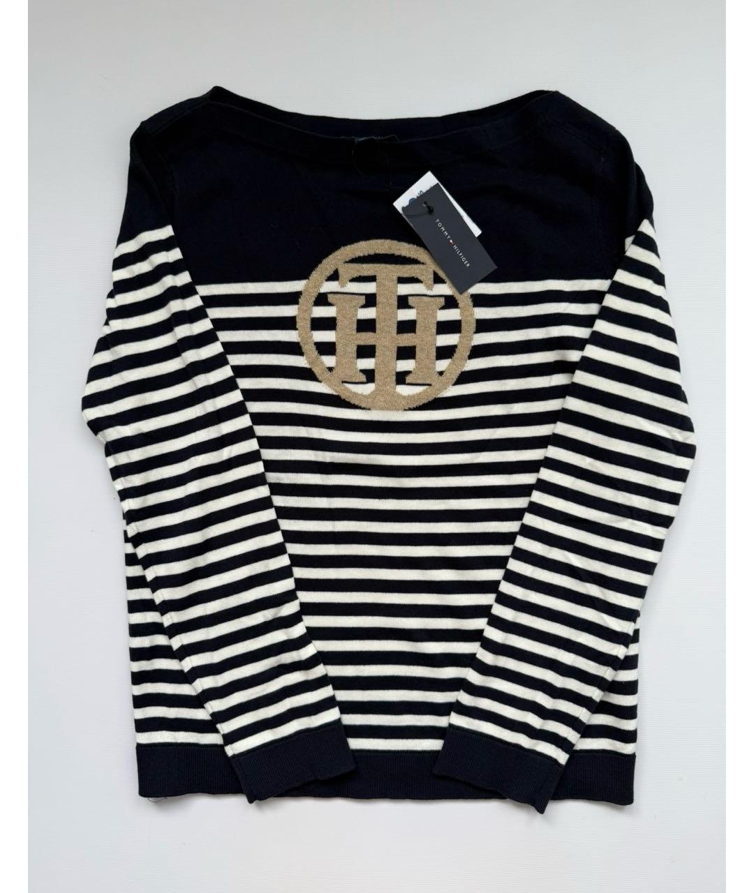 TOMMY HILFIGER Мульти хлопковый джемпер / свитер, фото 5