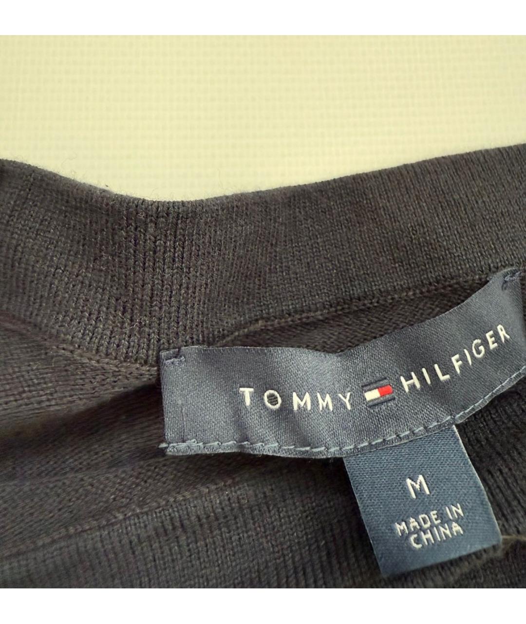 TOMMY HILFIGER Мульти хлопковый джемпер / свитер, фото 3