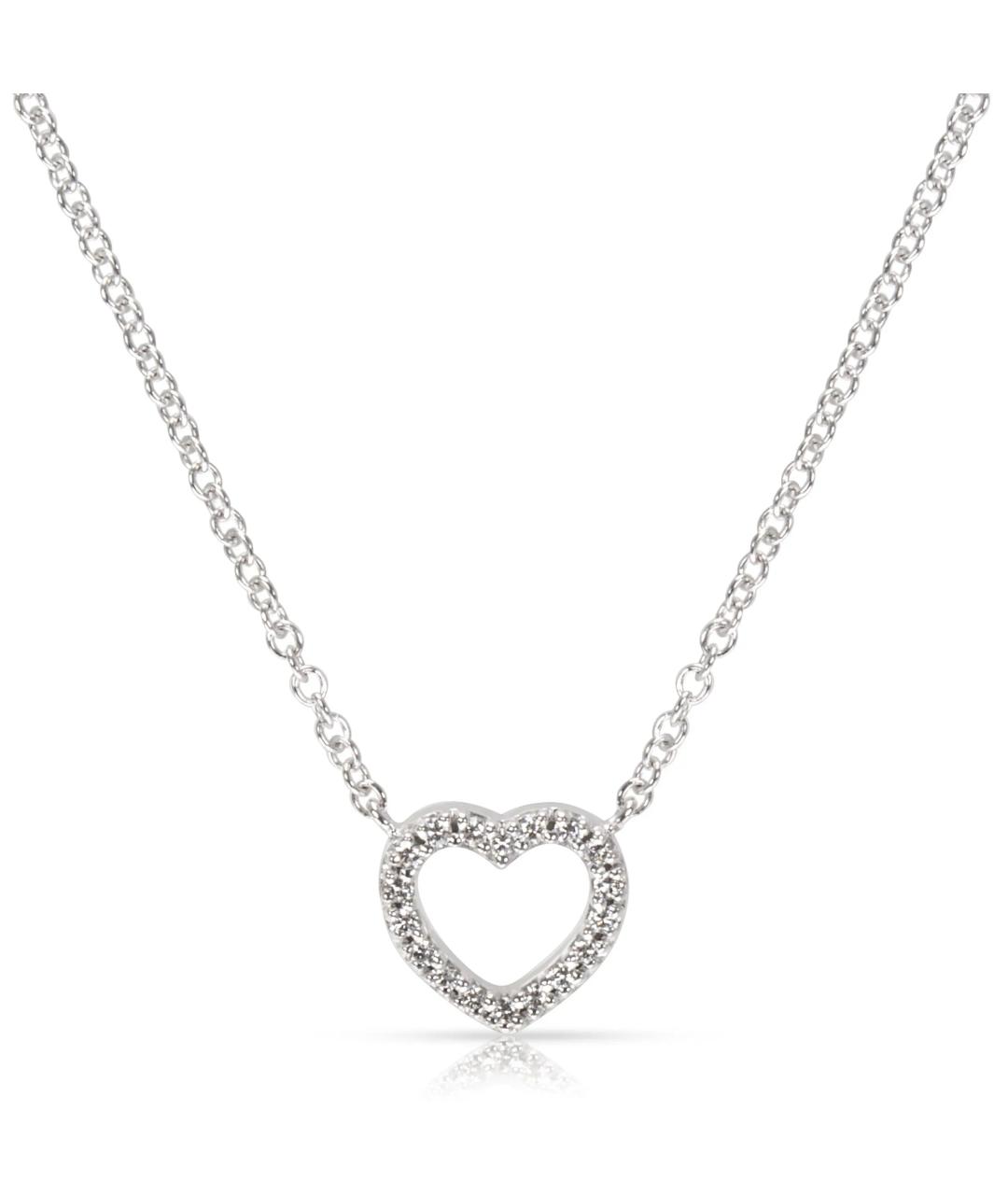 TIFFANY&CO Серебряное колье из белого золота, фото 4