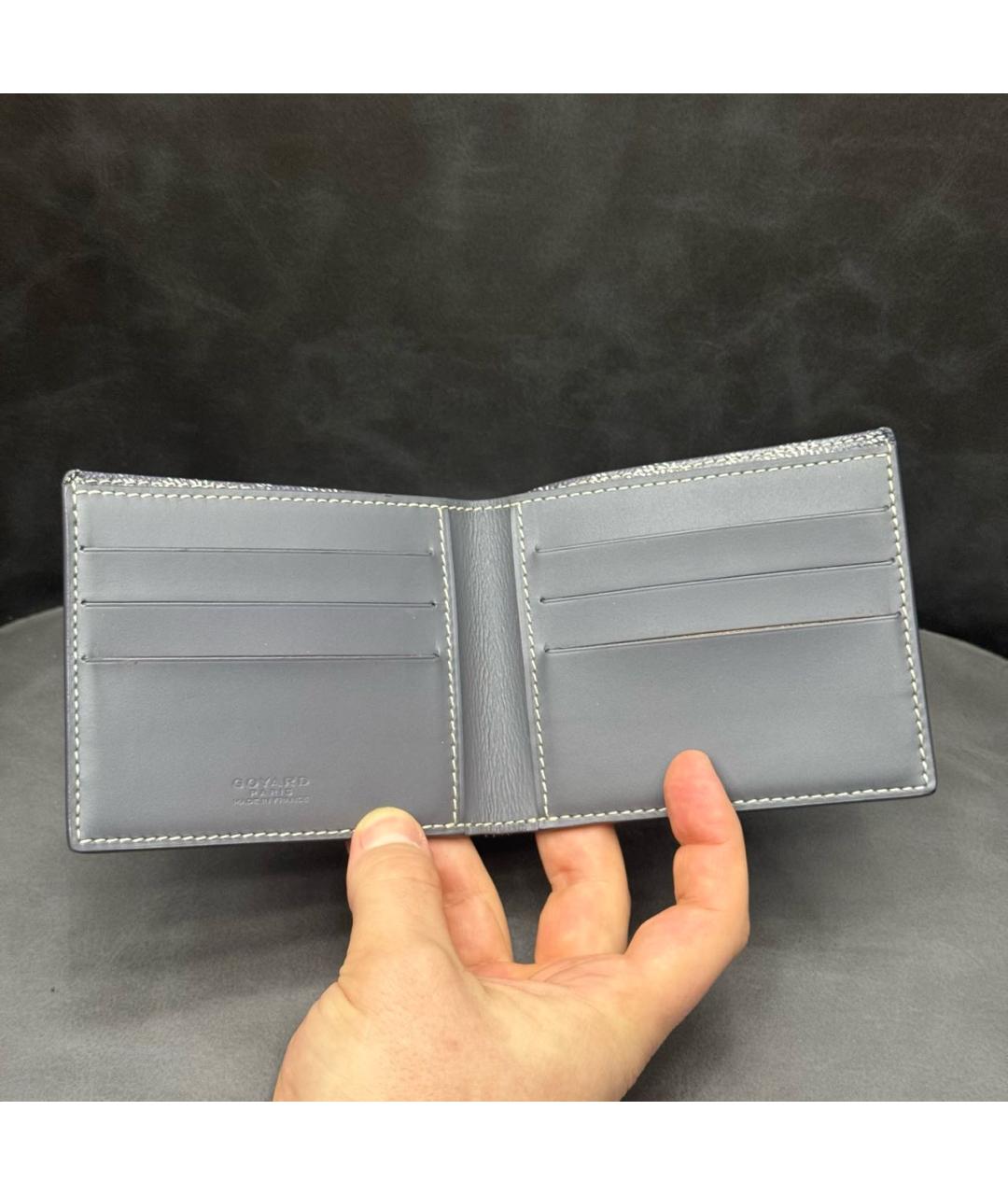 GOYARD Серый кошелек, фото 6