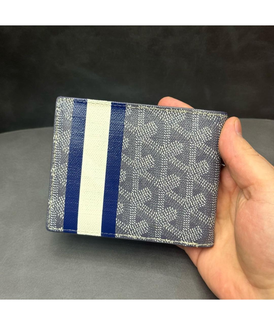 GOYARD Серый кошелек, фото 2