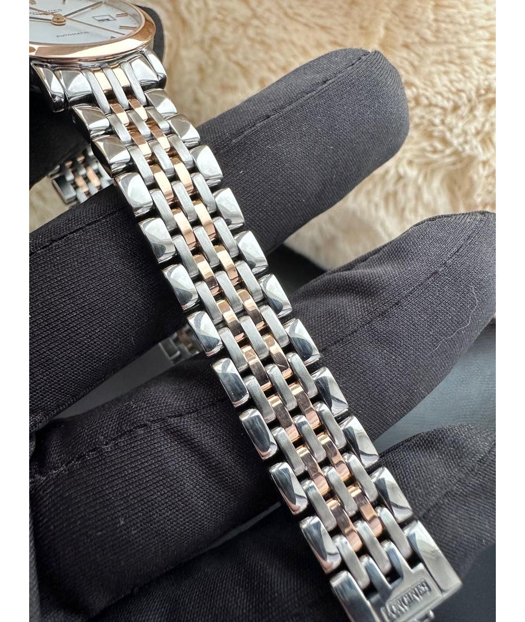 LONGINES Серебряные часы из розового золота, фото 8