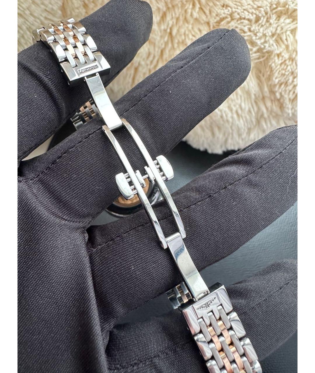 LONGINES Серебряные часы из розового золота, фото 7