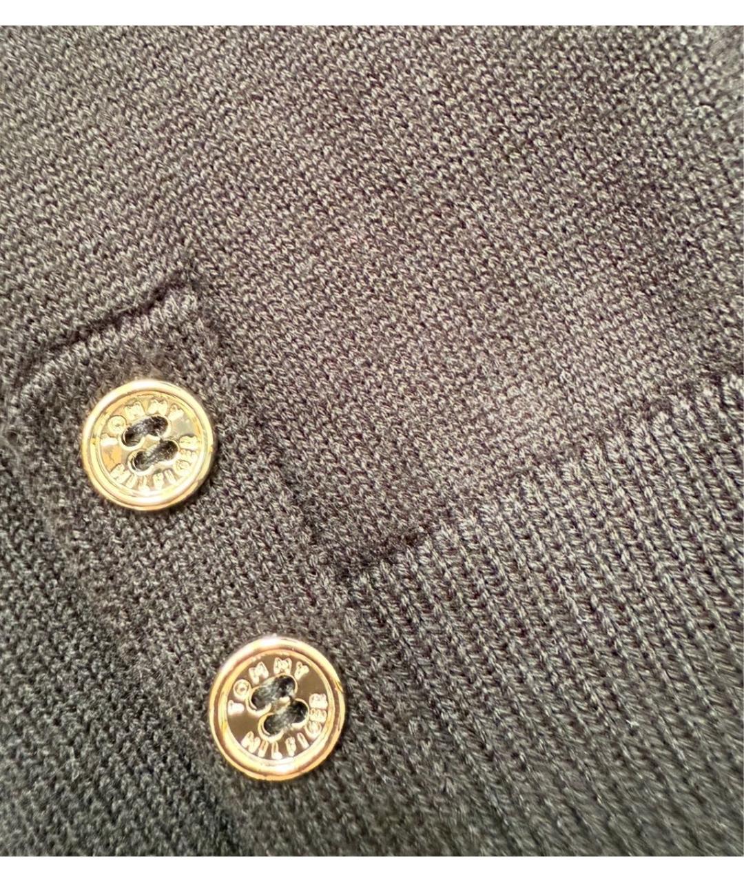 TOMMY HILFIGER Черная хлопковая водолазка, фото 4