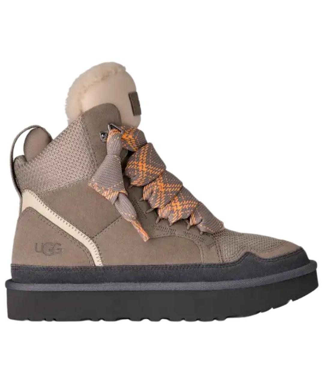 UGG AUSTRALIA Коричневые замшевые ботинки, фото 1