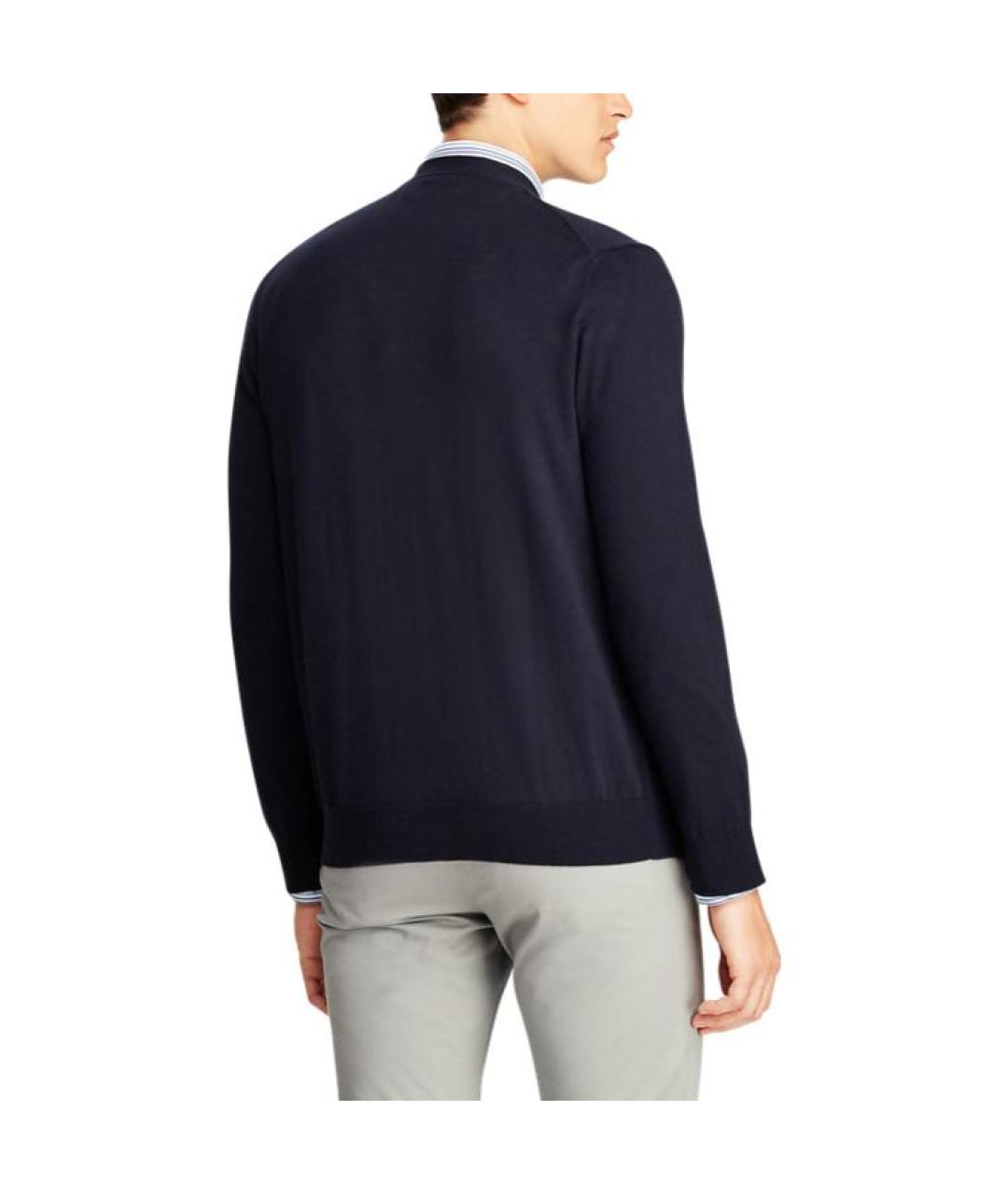 POLO RALPH LAUREN Темно-синий кардиган, фото 3