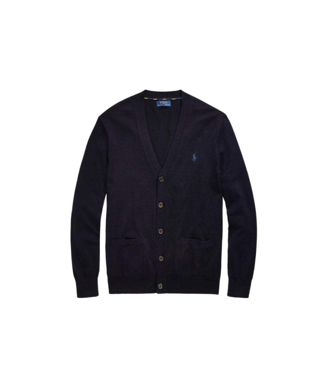 POLO RALPH LAUREN Темно-синий кардиган, фото 1