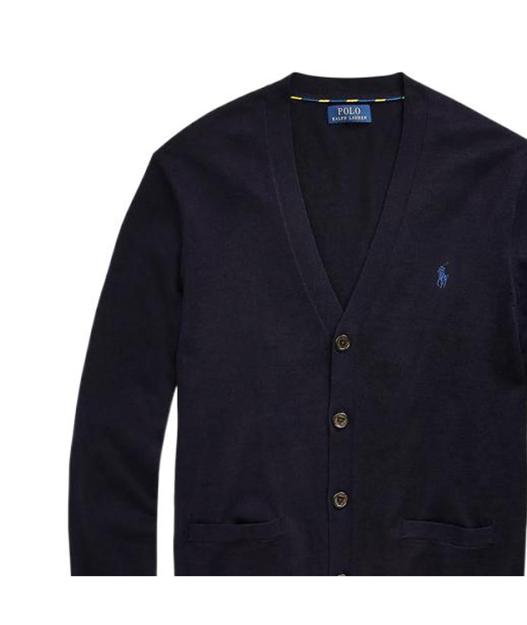 POLO RALPH LAUREN Темно-синий кардиган, фото 5