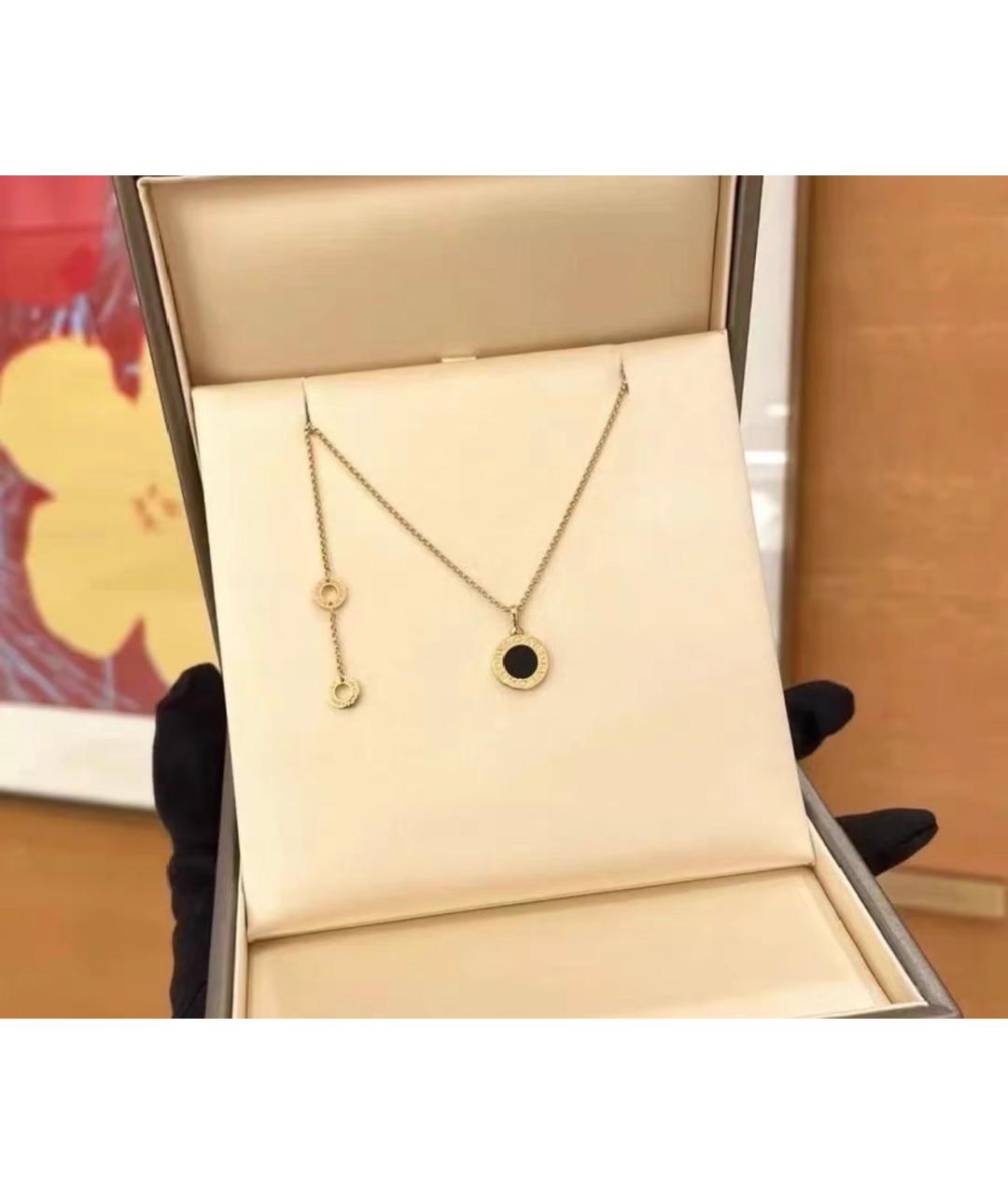 BVLGARI Золотое колье из желтого золота, фото 4