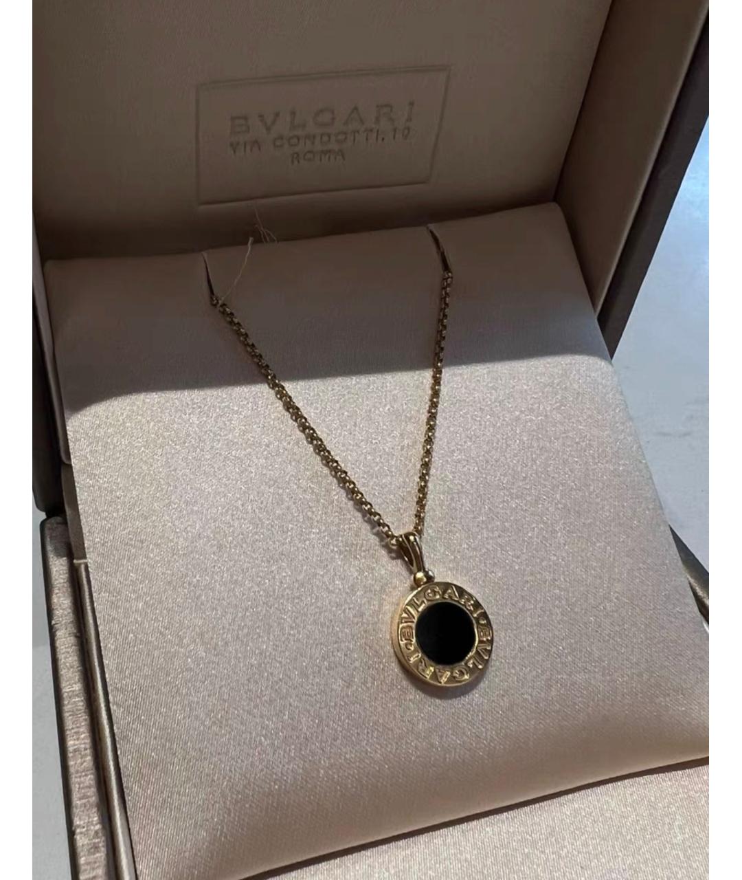 BVLGARI Золотое колье из желтого золота, фото 3