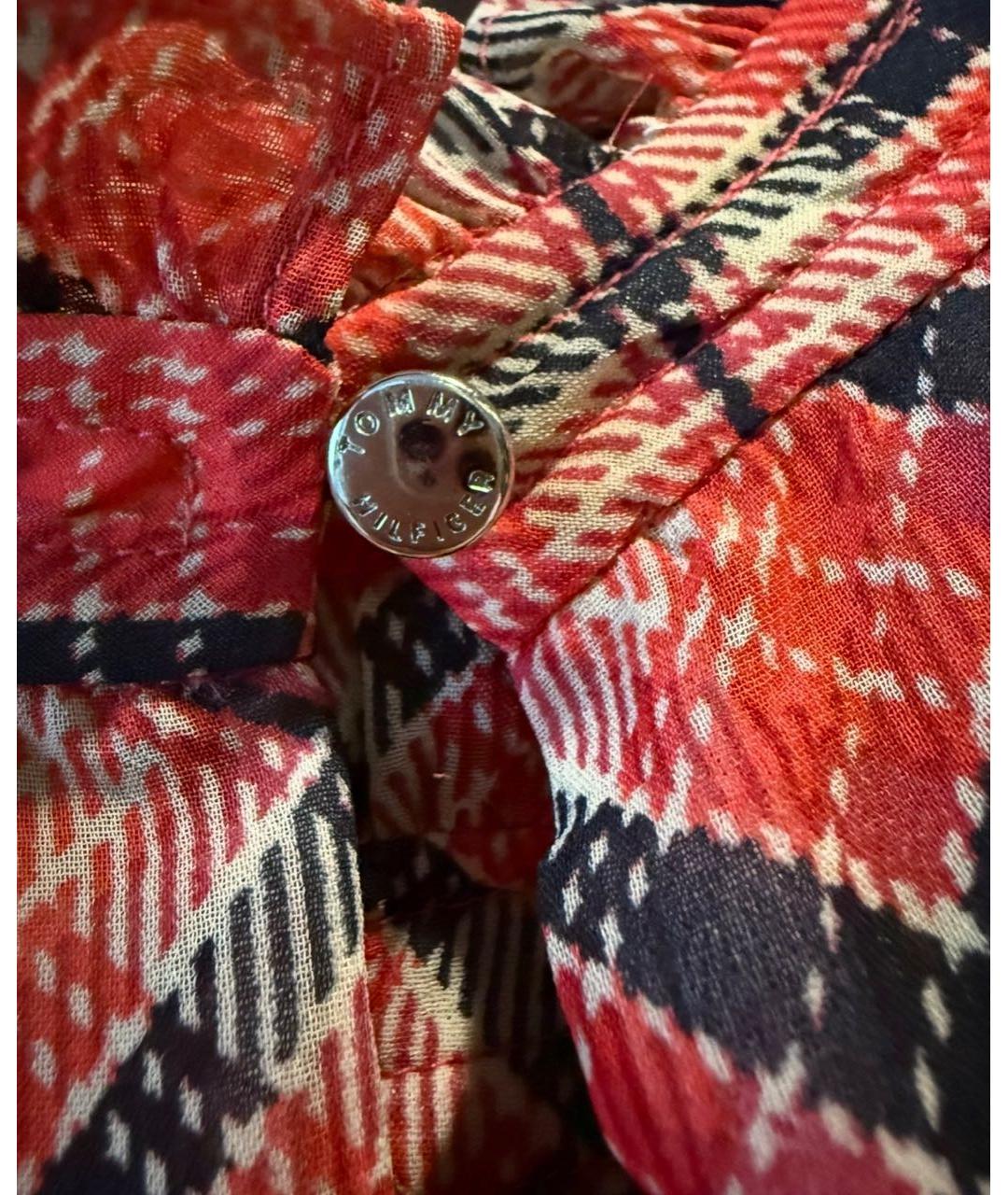 TOMMY HILFIGER Мульти полиэстеровое повседневное платье, фото 3