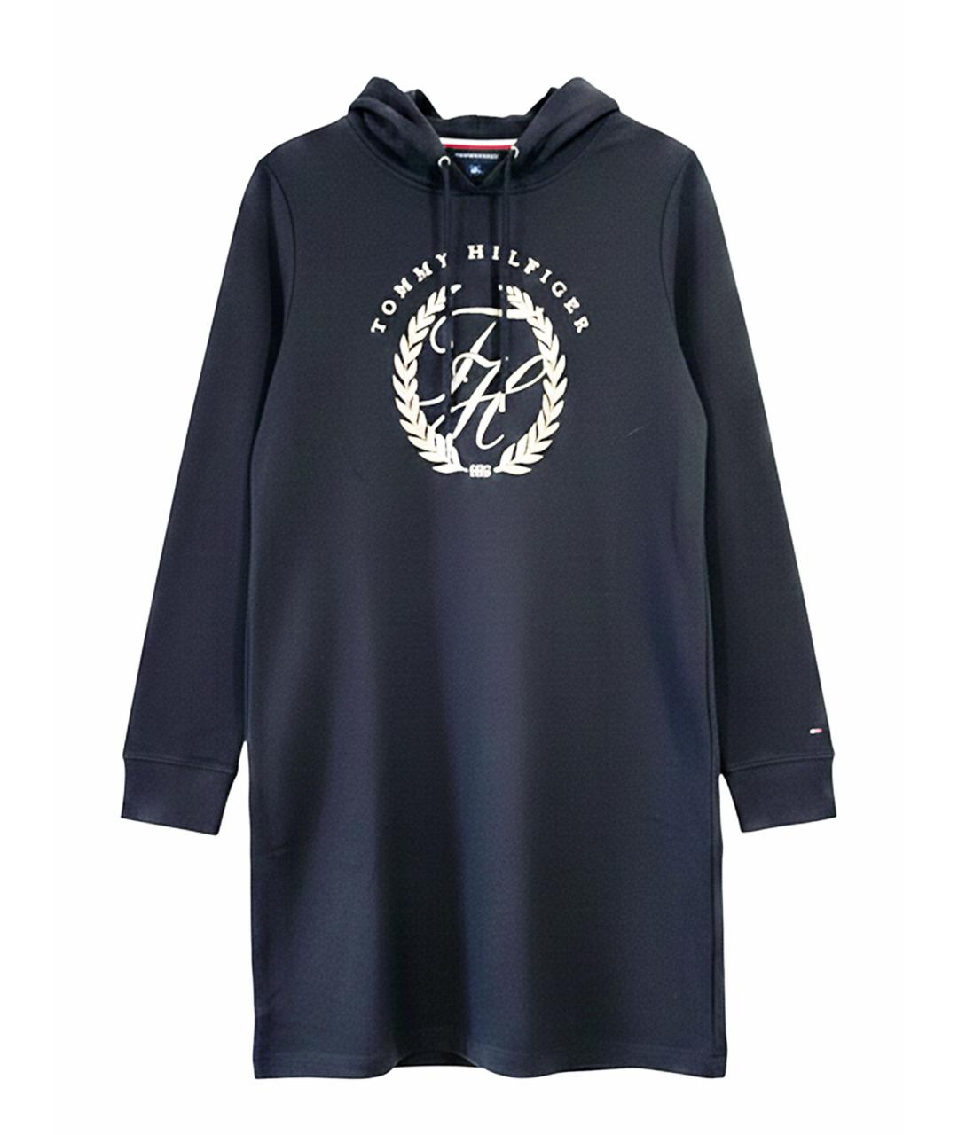 TOMMY HILFIGER Темно-синее повседневное платье, фото 1