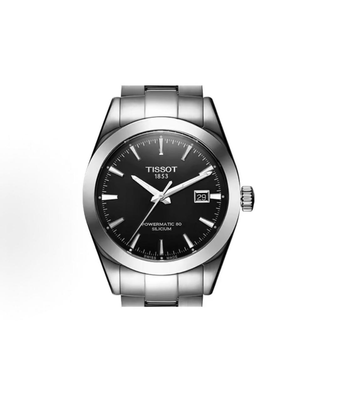 TISSOT Серебряные стальные часы, фото 5