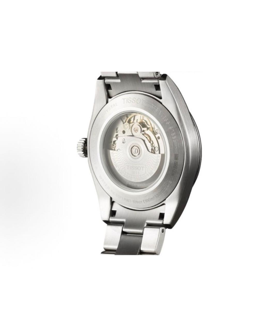 TISSOT Серебряные стальные часы, фото 2