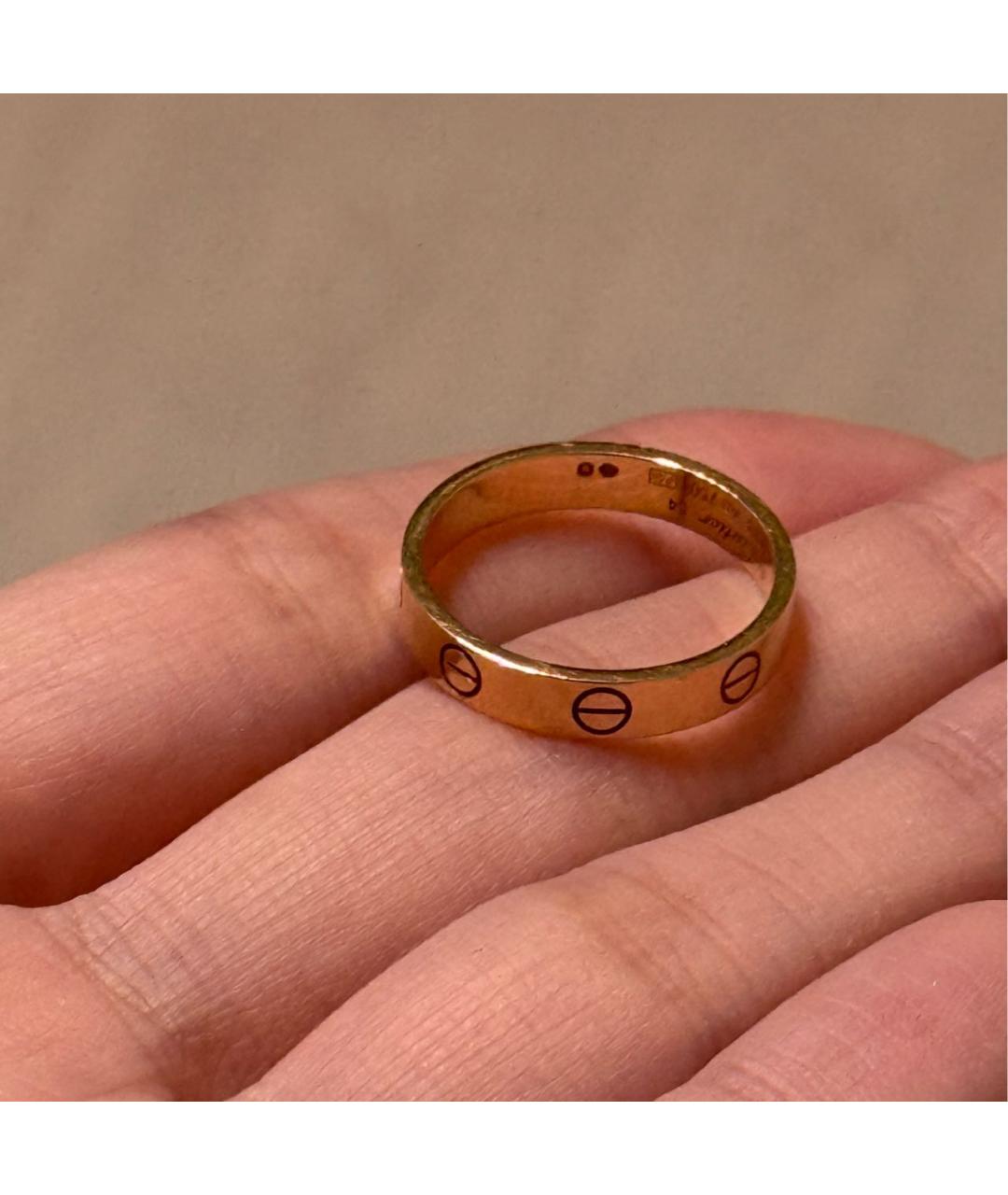 CARTIER Золотое кольцо из розового золота, фото 8