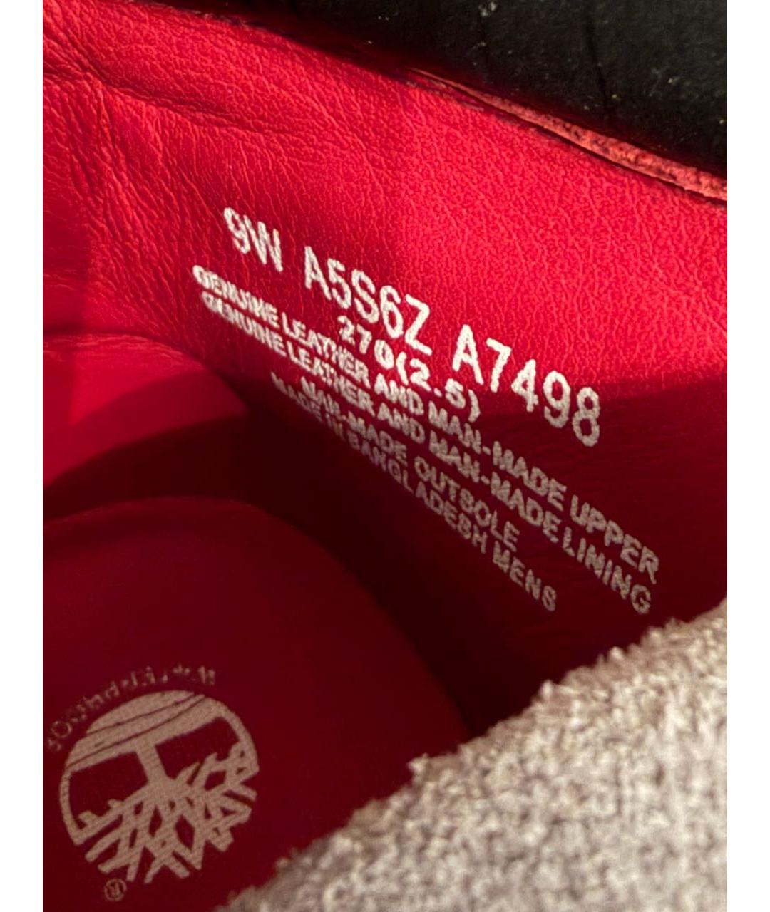 TIMBERLAND Серые нубуковые высокие ботинки, фото 6